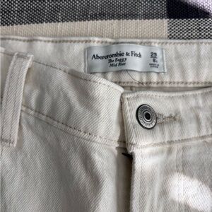 Abercrombie & Fitch Cream Men Jeans
